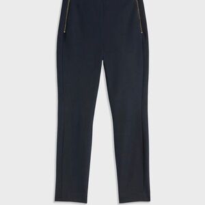 TED BAKER LONDON 
Black Skinny Ankle Grazer Pants, black cropped